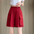 Loose High Waist Wide-Leg Workwear Thin Shorts