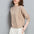 Women's Elegant Half Turtleneck Twist Knitted Sweater