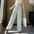 High Waist Ripped Wide Leg Pants