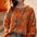 Women's Fashion Twist Contrast Color Thickened Sweater