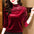 Fashion Half Turtleneck Velvet Embroidered Rhinestone Hollow Pullover