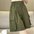 Loose High Waist Wide-Leg Workwear Thin Shorts