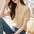 Mori Style Simple Casual V-neck Loose Shirt