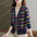 Fashion Printed Knitted Cardigan Sweater Coat