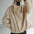 Women's Fashion Woolen Coat and Trench Coat Top