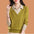 Women's Fashion Fake Two Pieces Color Matching Bottoming Sweaters Fleece Shirt