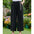 Casual Embroidered Cotton Linen Tassel Trousers Wide Leg Pants