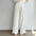 Women's Fashionable Pleated Draped Suit Trousers