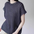 Hollow-out Elegant Ice Silk Knitted Short Sleeve T-shirt