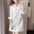 Temperament Leisure V-neck Shirt Dress