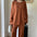 Women's Elegant Knitted Long-Sleeved Wide-Leg Pants Suit