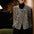 Women's Elegant Wool Blend Tweed Double Breasted Coat