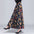 Woolen elegant temperament all-match A-line big skirt