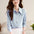 Simple Glossy Satin Long Sleeve Shirt