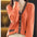 Gentle Contrast Color Button Long Sleeve Cardigan