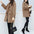 Women's Fashion Mid-Length Woolen Blazer