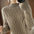 Women's Elegant Half-Turtleneck Imitation Matting Woven Long-Sleeved Sweater