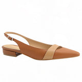 Lady Temperament Color Matching Pumps Sandals