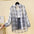 Women's Loose Plaid Shirt