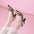 Fashion Women's Soft Leather Peep Toe Bead High Heels