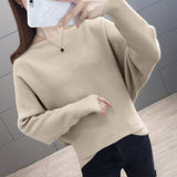 Women's Batwing Sleeve Off-Neck Sweater