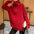 Fashion Twist Half Zipper Turtleneck Sweater