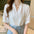 Women's Pearl Chiffon Shirt