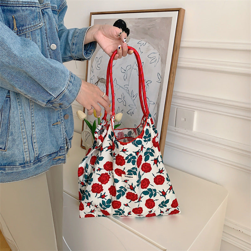 Fresh Floral Tote Bag