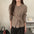 Fashion Side Button Sweater