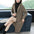 Women's Fashion Knitted Cardigan Hooded Coat