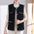 Women's Temperament Dotted Prints Cardigan Vest