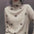 Fashion Pile Collar Printing Knitted Long Sleeve Sweater