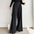 Women's Fashionable Pleated Draped Suit Trousers