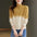 Fashion Women's Gradient Color Knitted Sweater