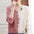 Women's Fashion Stitching Three-Dimensional Printed Knitted Sweater