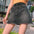 Summer Lining Commute a-Line Denim Skirt