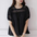 Elegant Lace Crocheted Hollow Lantern Sleeve round Neck Top