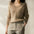 Women's Elegant Cable-Knit Sweater Knitted Cashmere Sweater