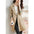 Clashing Colours Casual Loose Blazer Style Jacket Top