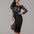 Elegant Boat-Neck Lace Sheath Dress