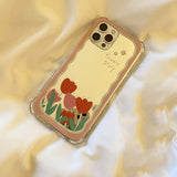 iPhone Multi Models Tulips Floral Phone Case