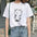 Bear Cartoon Printed Women's T-Shirt