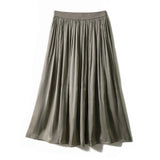Women's fashion flowing skirt