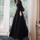 Long Sleeve Elegant Maxi Evening Dress