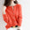 Round Neck Front Buttoned Knitted Top