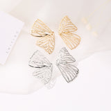 Hollow Butterfly Wings Stud Earrings