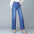 High Waist Straight Wide Leg Jeans