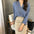 Gentle Elegant Chiffon V-neck Solid Color Shirt