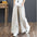 Elastic Waist Wide Leg Pants