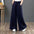 Elastic Waist Wide Leg Pants